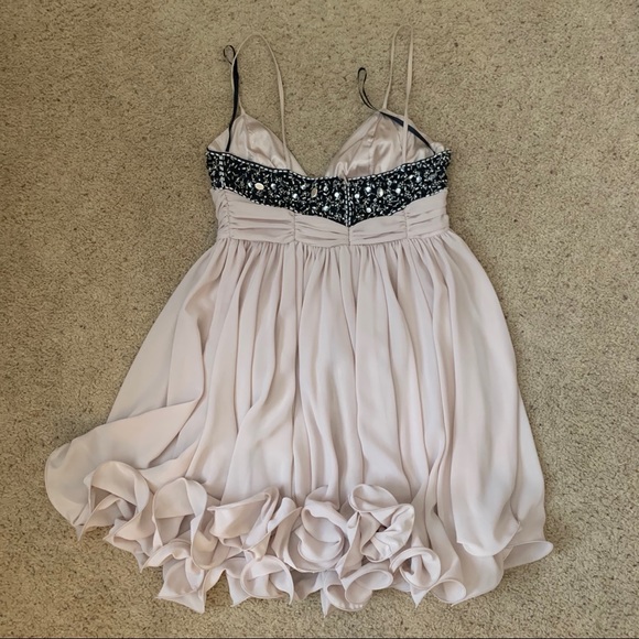 French connection beaded chiffon dress - Picture 7 of 7